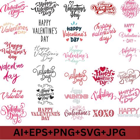 Happy Valentines Day Svgs Valentines Day Png Files Valentines Day