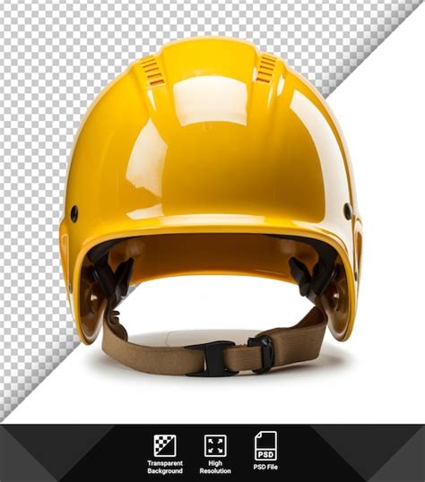 Casque de construction PSD sur fond transparent PSD Premium généré à