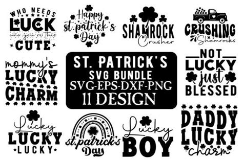 St Patricks Svg Bundle St Patricks Graphic By Svg Design Hub · Creative Fabrica