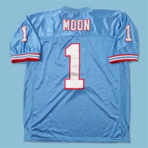 Mitchell And Ness Warren Moon Jersey Large Double Double Vintage
