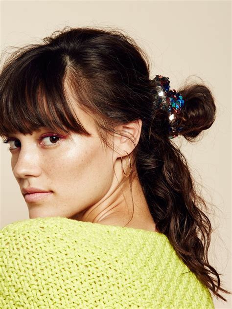 Sequin Scrunchie Free People Hair Hair Scrunchies