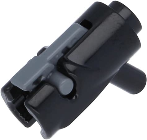Lego 10 X Minifig Weapon Gun Blaster Mini With Dark Bluish Gray Black
