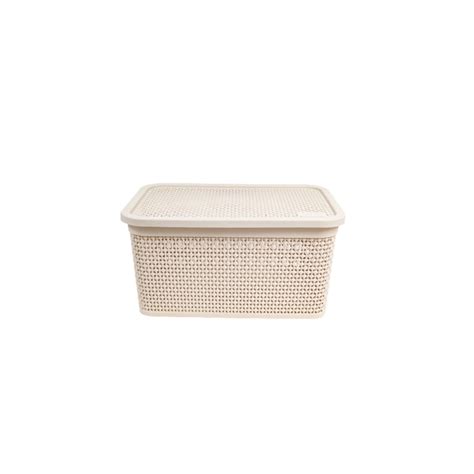 CAJA RATTAN 2 5LTS RISCHIOTO GRIS Sin Color Todolandia