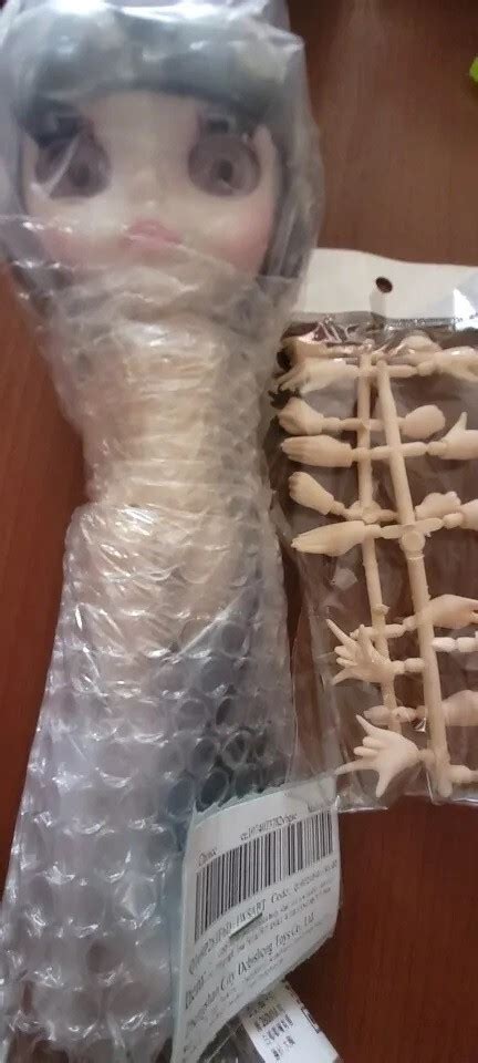 12 Nude Blythe Factory Doll Joint Body Golden Blonde Hair Super Face ICY DBS EBay