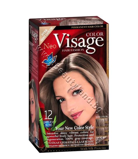 Visage Fashion Permanent Hair Color Dark Ash Blonde Vi