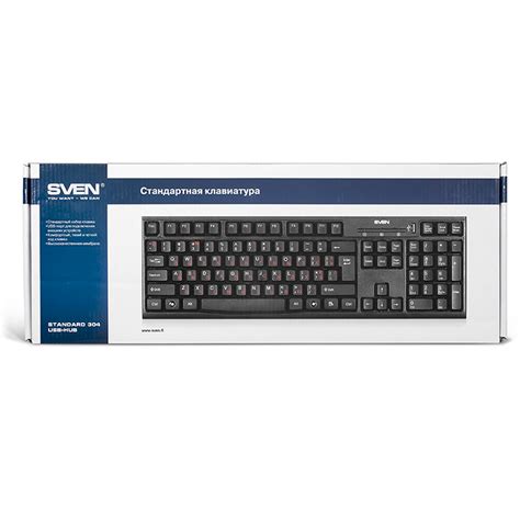Клавиатура Standard 304 USB+HUB