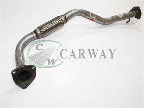 Труба приёмная Daewoo Lanos 1.5, 1.6 с гофрой (ЕВРО-2) (штаны) tf69y0 ...