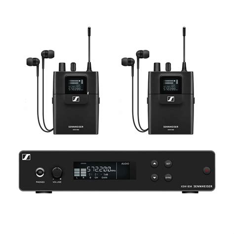 Sennheiser XSW In Ear Monitor Dual Receiver System B-Band (572 - 596 MHz)
