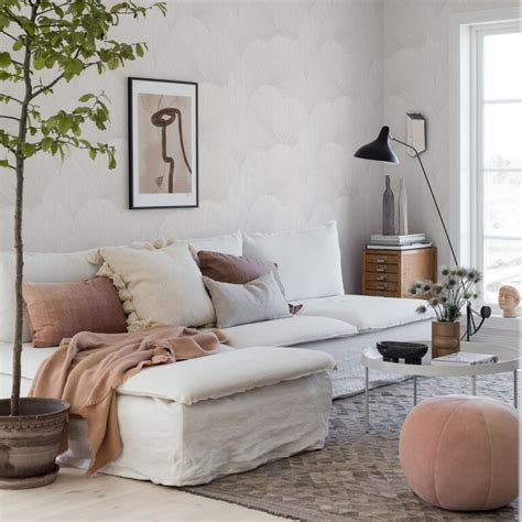 Salon Blanc Nude Et Beige L Hiver En Douceur Joli Place