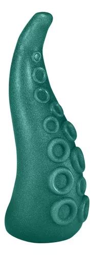 Dildo Macio Stranger Polvo Tentáculos 18 X 5cm Verde MercadoLivre
