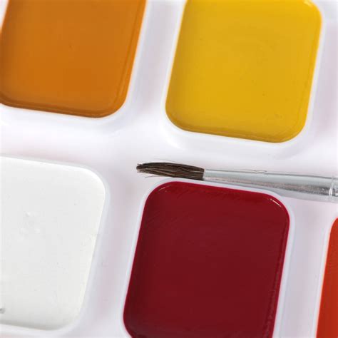 Акварель "Луч" Классика, 12 цветов, с кистью (19С 1287-08) - Купить по ...