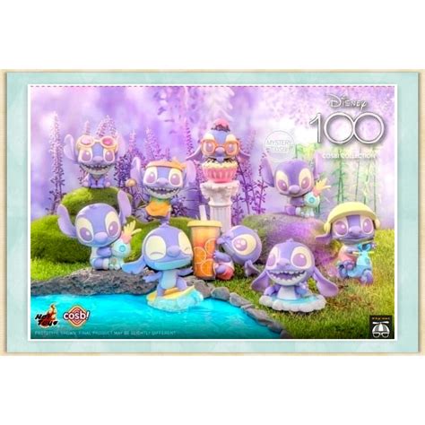 FLY OUT預購11月 Hot Toys Cosbi 迪士尼100周年 史迪奇夢幻紫系列盲抽 盲盒 蝦皮購物