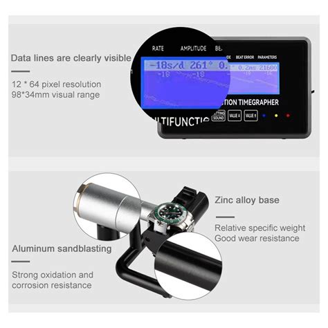 Weishi No1000 Mechanical Watch Timegrapher Watch Tester For Repairers