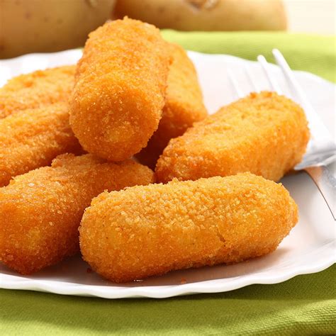 Recette Croquettes de pommes de terre à la mimolette facile rapide