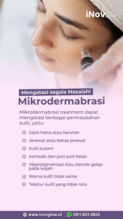 Facial Microdermabrasi Mencerahkan Kulit Inovglow Klinik Spesialis