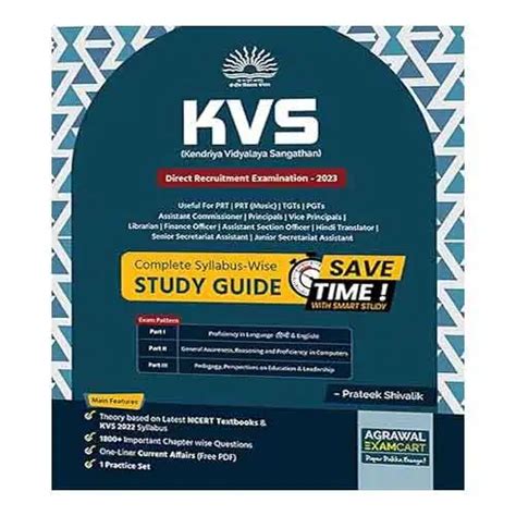 Agrawal Examcart Kvs Prt Complete Study Guidebook