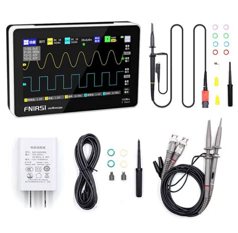 FNIRSI-1013D Digital Tablet Oscilloscope 2 Channels 100Mhz Bandwidth 1 ...
