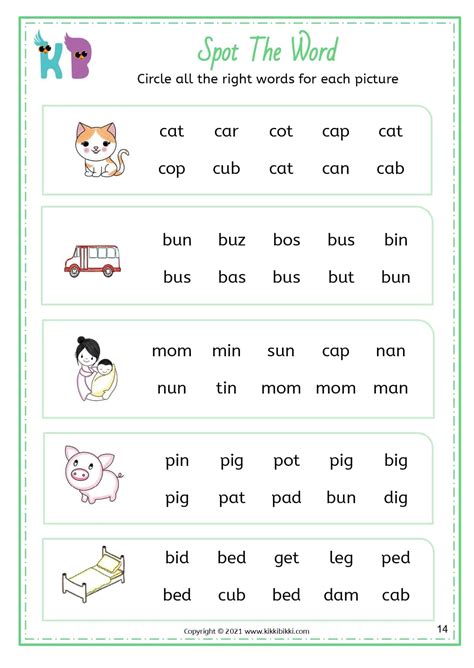 Free Phonics Cvc Worksheet Download Free Phonics Cvc Worksheet Png