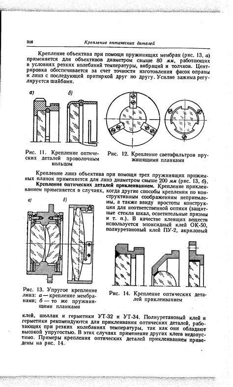 Линзы Крепление - Энциклопедия по машиностроению XXL