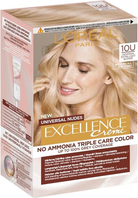 L Or Al Paris Excellence Universal Nudes U Universal Lightest Blonde Kestov Ri Ilman
