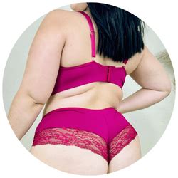 Conjunto Plus Size Cropped Charme Desejo Mais Que Lingerie