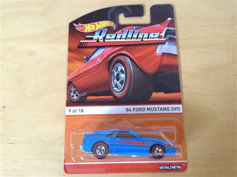 JULIAN S HOT WHEELS BLOG 1984 Ford Mustang SVO Heritage Series Redline