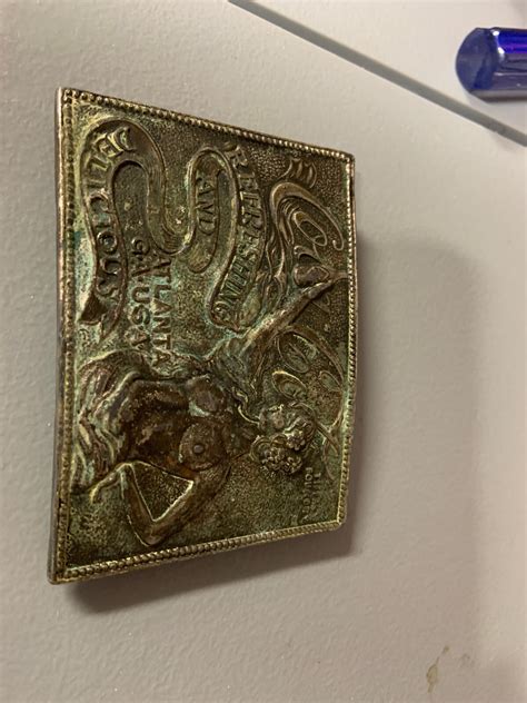 Vintage Coca Cola Nude Lady Tiffany Foundry Atlanta G Gem