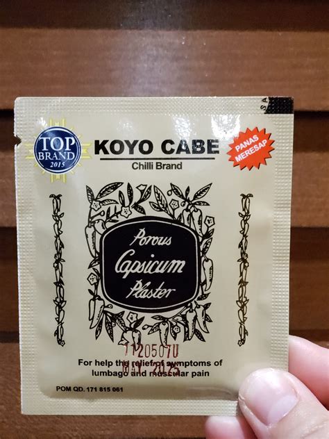 cara menghilangkan panas koyo cabe 1
