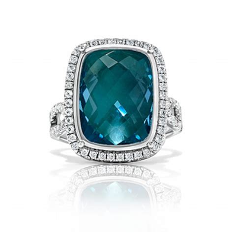 infinity ring  halo glow   caribbean