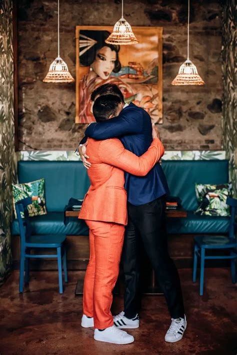 Colorful Gay Wedding Proposal Inspiration That Will Get You All The Feels