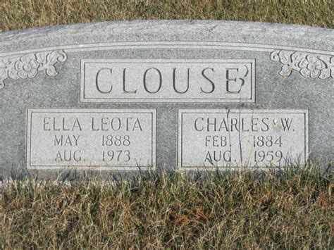 Charles William Clouse Sr 1884 1959 Find A Grave Memorial