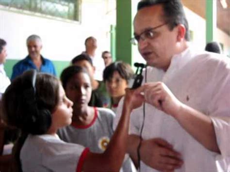 Escola Municipal Sadao Watanabe - entrevista do senador pedro taques com aluna da escola sadao watanabe ...