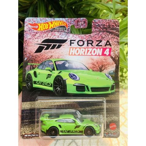 Hobby Store Hot Wheels Premium Porsche Gt Rs Model Car Shopee Philippines