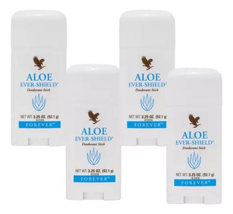 Kit Desodorante Forever Ever Shield Aloe Vera Sem Aluminio