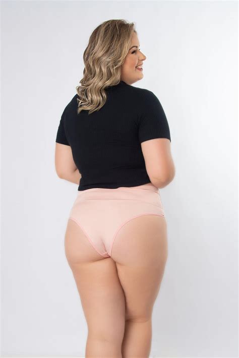 Kit Calcinhas Rubi Plus Size Cós Duplo Microfibra Concept Lingerie a partir de R