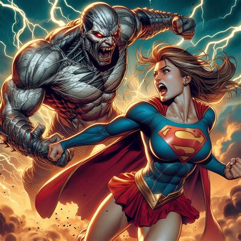 Supergirl Vs Bizarro 2 By Lepantzeus On Deviantart