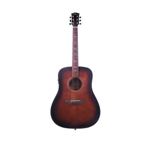 Kepma F1E-D Transacoustic Guitar cherry burst | Buy Kepma F1E-D Online ...