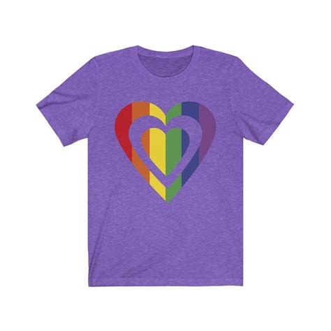 Gay Pride Shirts Rainbow Pride Clothing Lesbian Shirts Gay Shirts Lgbt Tops Lgbtq Rainbow