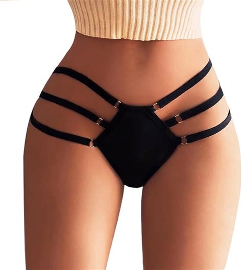 Amazon Pantie Sexy Lace Underwear G String Lingerie Waist Brief Girl Knicker Thong High