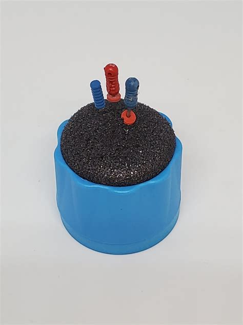 Round Endo Gray Clean Stand Inserts Heyward Dental Products Llc