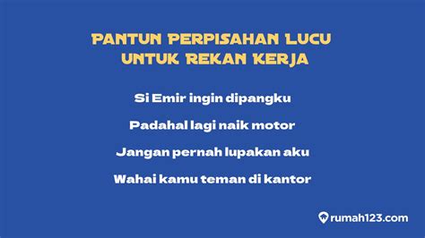 20 Pantun Perpisahan Lucu yang Bikin Ngakak. Penuh Makna!