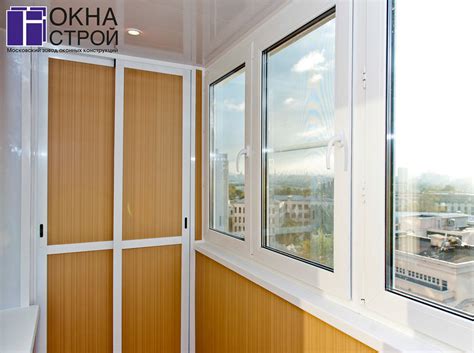 Готовый пластиковый шкаф на балкон » Купить дешево от завода «Окна-Строй»