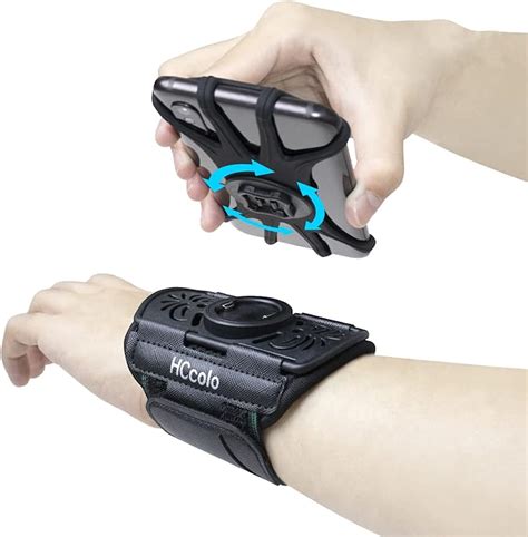 Wristband Phone Holderhccolo 360°rotatable Universal