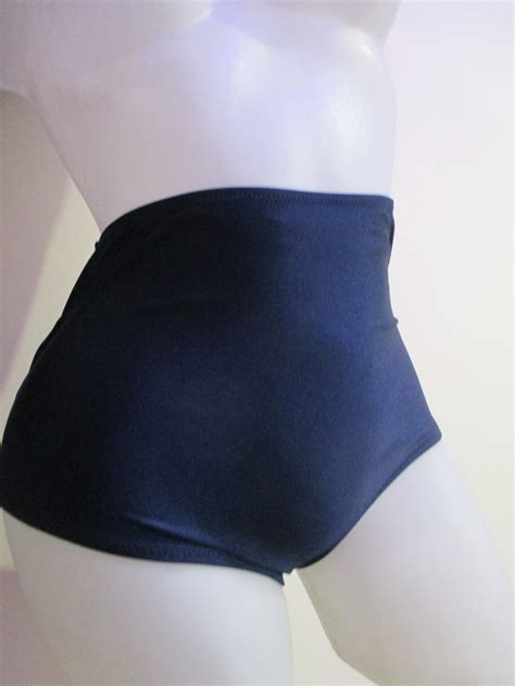 High Waist Sexy Bikini Bottoms Cheeky Brazilian Bow Back Etsy