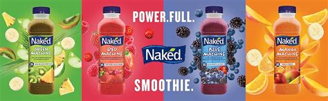 Naked Blue Machine Blueberry Smoothie 750ml Amazon Co Uk Grocery