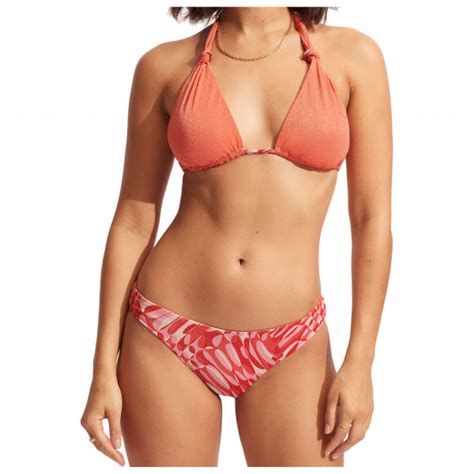 Seafolly Poolside Reversible Longline Tri Bikini Top Damen Online