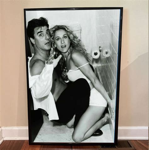 Sex And The City Mr Big Carrie Bradshaw Toilet Sex Poster Etsy