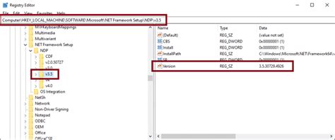 how to find .net framework version