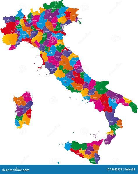 map of provinces of italy 2