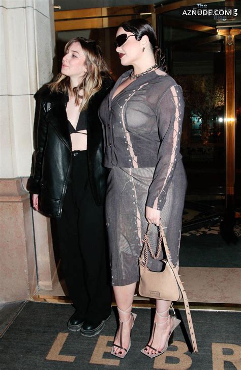 Barbie Ferreira Sexy Shows Off Her Hot Curves At The Acne Studios Fashion Show In Paris AZNude